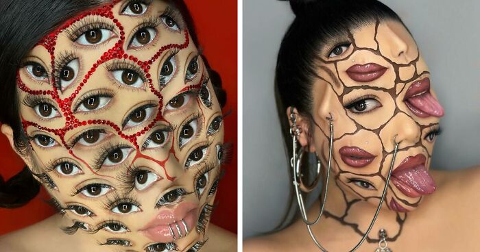 This Artist Creates Mesmerizing Makeup Illusions (31 New Pics)