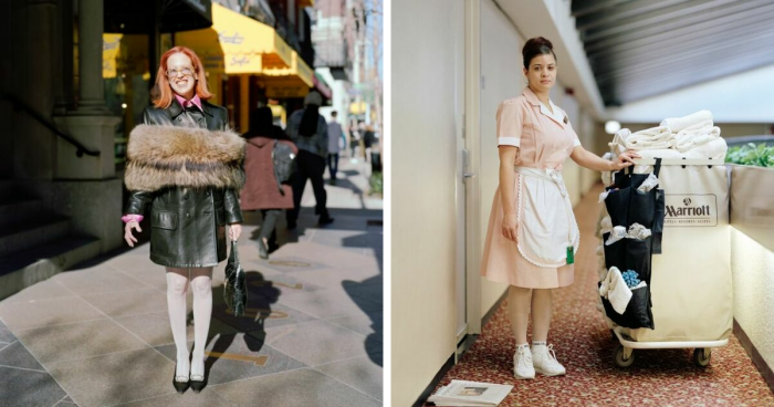 Shoppers And Workers: 46 New Yorkers Photographed 20 Years Ago By Richard Renaldi