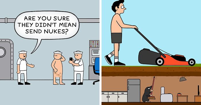 50 New Sarcasm-Filled Comics By The Artist Steve Nelson