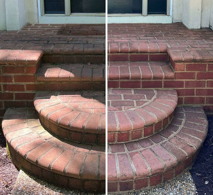 When The End Of School Pictures Show Me How Funky The Porch Has Become, It’s Time To Break Out The Power-Washer