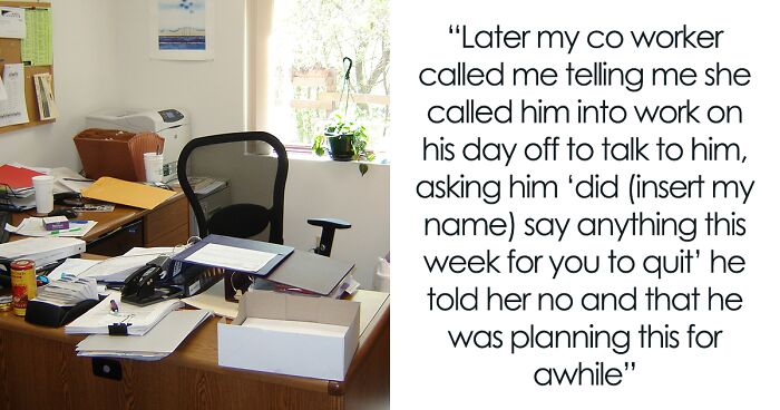 Boss Speaks Behind Employee's Back After He Handed In His Two-Week Notice, She Blows Up On Him As She Needs More Time