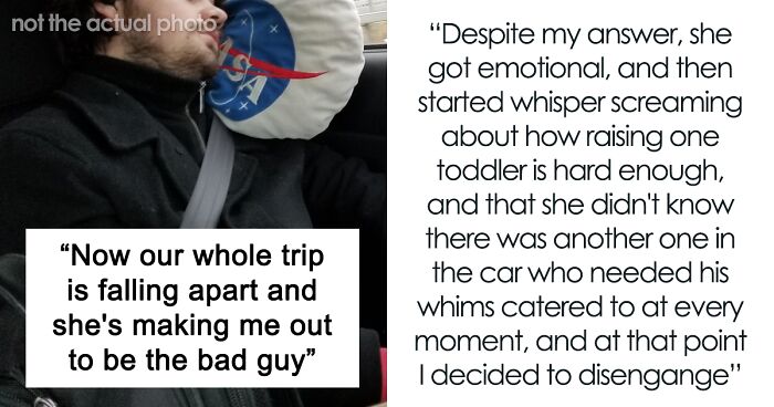 “It Made Me Feel Like A Driver”: Guy Wakes Up Wife From Dozing After Her Driving Shift, Ponders If He Was Wrong To Demand That She Talk To Him