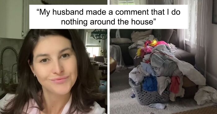 Wife Stops Doing Chores Around The House After Her Husband Says She “Does Nothing”, Films The Results And Gets 15.7 Million Views On TikTok