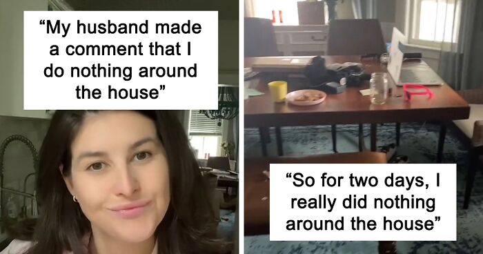 Woman Documents How Her House Looks After 2 Days Of Her Not Lifting A Finger After Husband Complains She 