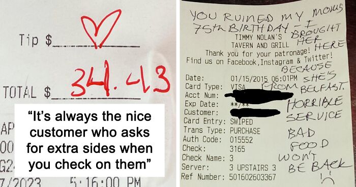 ‘Server Life’: 30 Of The Most Entitled Customers That Servers Ever Had The ‘Pleasure’ Of Meeting