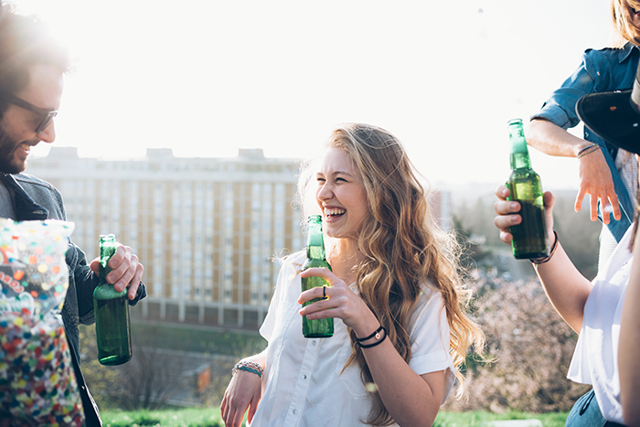 Woman Looks Aunt “Dead In The Eye” And Chugs Beer After Being Told She Needed To Watch The Kids