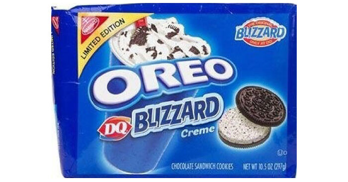 Oreo Dairy Queen Blizzard Creme!