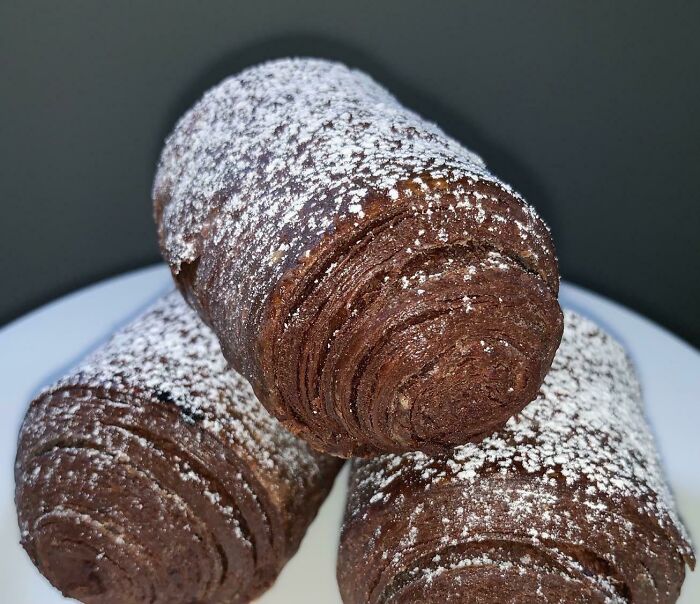 My Girlfriends Amazing Chocolate Croissant!