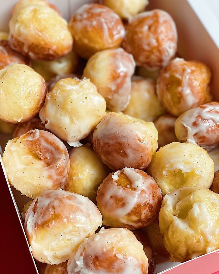 Vanilla Glazed Donut Holes