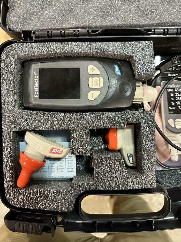 My Dew Point Meter/Surface Profile Gauge/Film Thickness Gauge For Coating Inspections