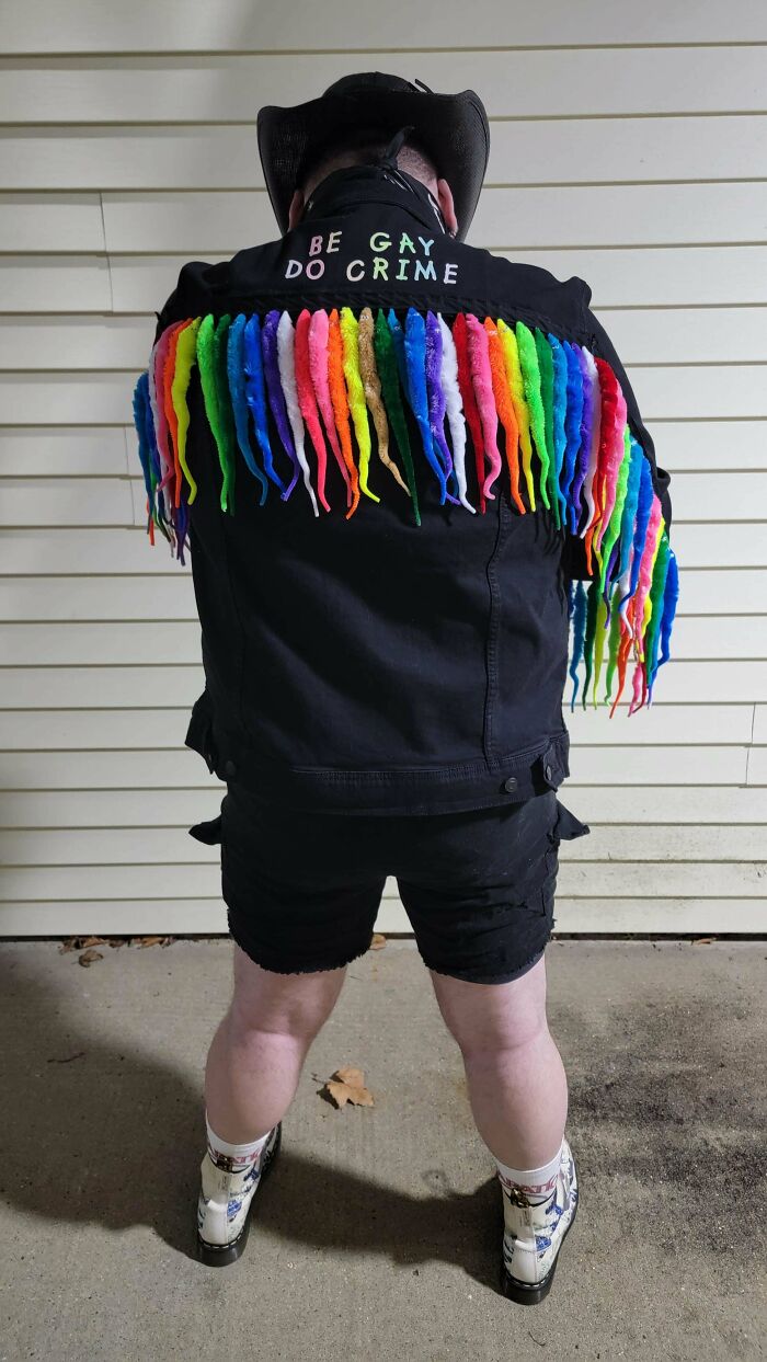 Worm On A String Fringe Jacket