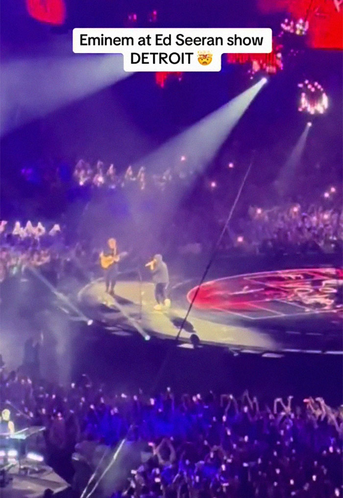 Unexpected Duo Leaves Fans Stunned As Eminem Steps On Stage At Ed Sheeran Concert