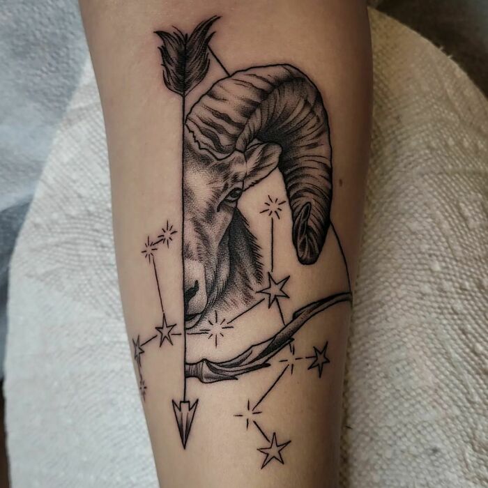 tattrx | Aries tattoo, Leg tattoos, Sleeve tattoos