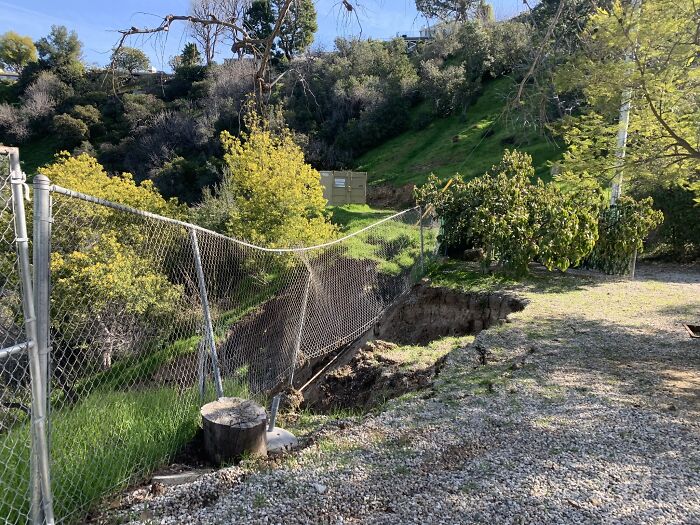 Heavy Rain = Unstable Soil This Year Has Been Very Wet For California, So We’re Seeing Our Fair Share Of Landslides. Landslides Can Cause Significant Property Damage, But Also Pose Serious Risks To Human Life And Safety. Here You Can See Just How Much Of The Hill The Rain Took Down With It