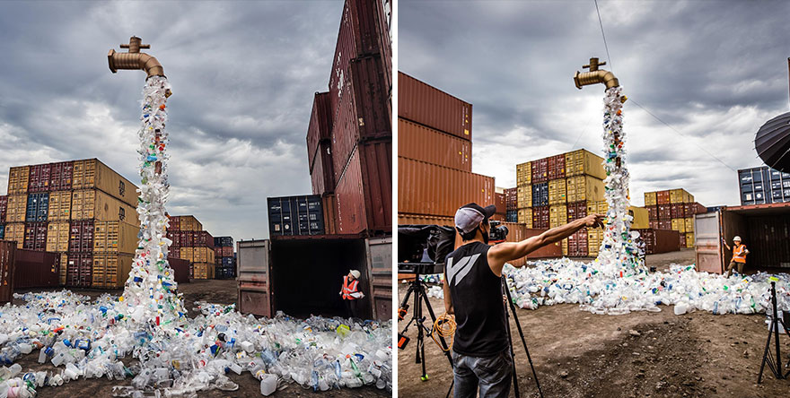 Photographer Shows Behind The Scenes Of His Works