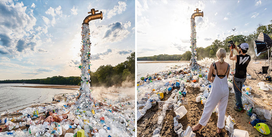 Photographer Shows Behind The Scenes Of His Works