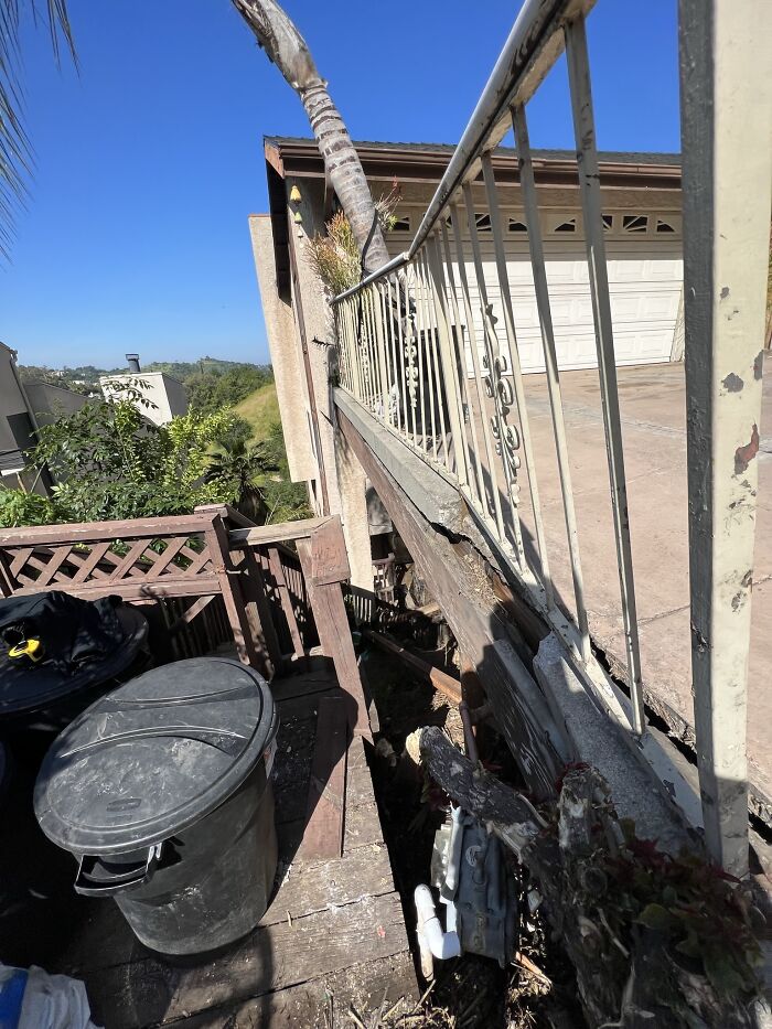 Hit-And-Run Accidents Can Be A Nightmare For Property Owners. According To This Homeowner, This Home Sustained Damage After A Delivery Driver Crashed Into The Property And Left Without Taking Responsibility