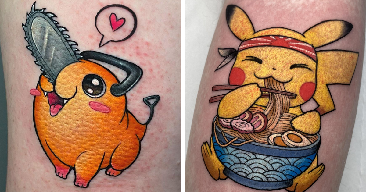 Top 5 Coolest Tattoos in Anime