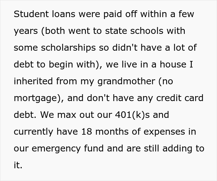 Husband Accuses Wife Of "Financial Infidelity" Because Of How Much She Has Saved, People Call Him Out