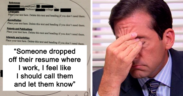 105 Times People Failed To Land A Job ‘Thanks’ To Their Resume