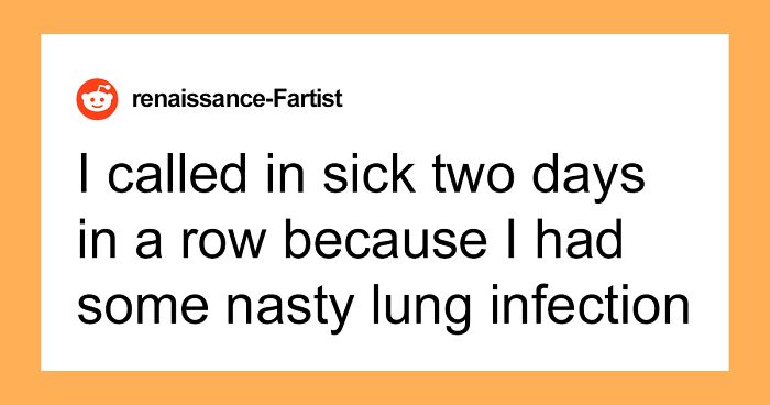 Boss Forces An Employee To Work While Ill, Causing Him To End His 9-Year ‘No Sick Day Streak’