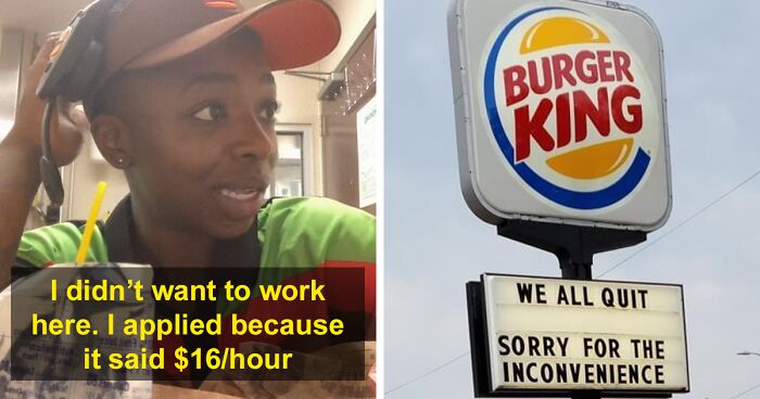 Burger King Employee Is Pissed After She Came To Work For $16/Hr But It Turned Out To Be $13.25