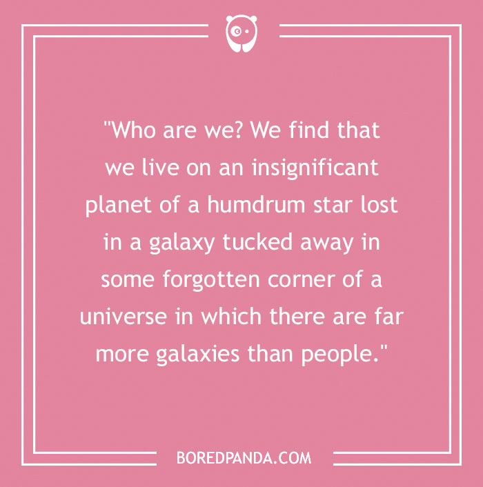 Carl Sagan Quote About All The Galaxies 