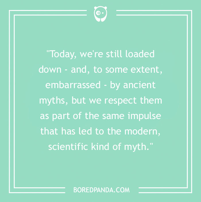 Carl Sagan Quote About Myths 