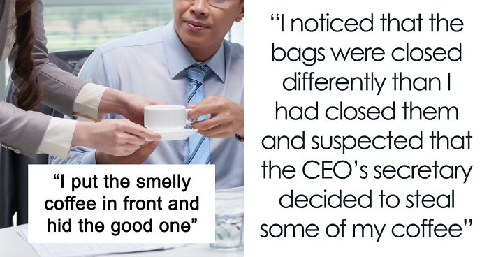 “The Bags Were Closed Differently”: Worker Catches Coffee Thief, Takes Revenge