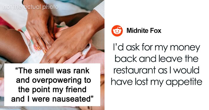 Guy Appalled By Moms Who Thought It Was Perfectly Okay To Change Diapers On A Restaurant Table