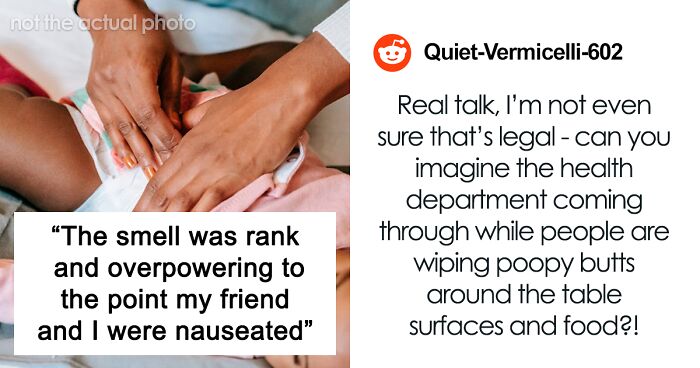 Moms Don’t Want To Change Kids’ Nappies In WC As It Stinks, Make Restaurant Stink Instead