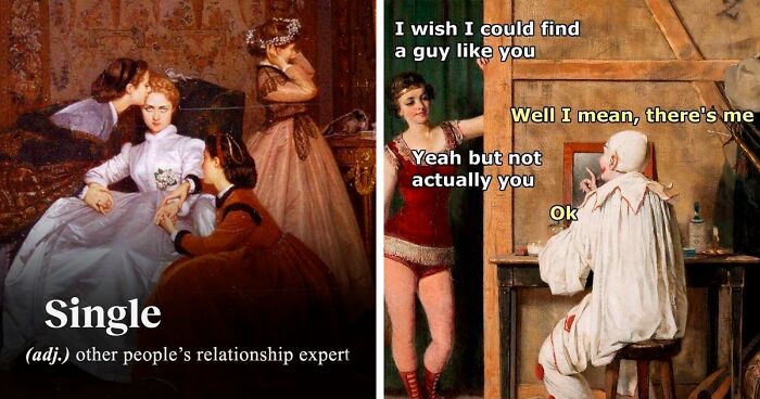 136 Classical Art Memes That Show Humanity Hasn't Changed That Much Over The Centuries