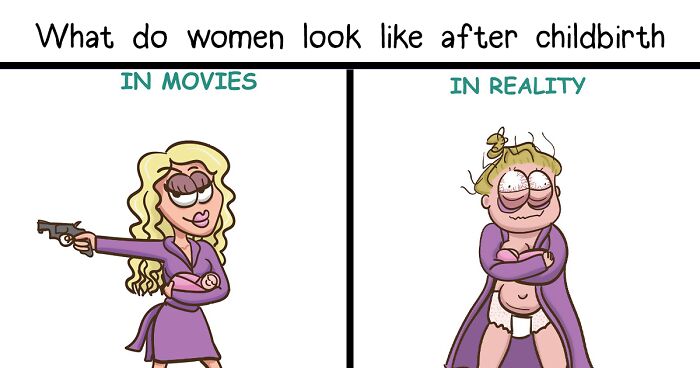 Artist Illustrated Everyday Moments Of Motherhood In 28 Relatable Comics