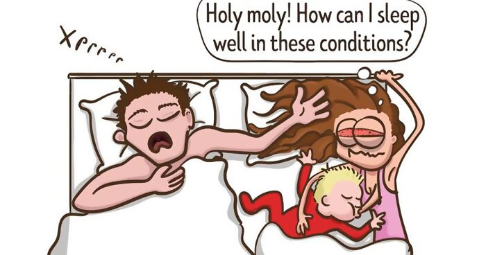 28 Candid Comics By Yulia Enslinger Depicting The Realities Of Motherhood