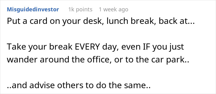 Employee Has Lunch Break At 12:40, It Renders The Boss Livid, Who Texts Them To Return