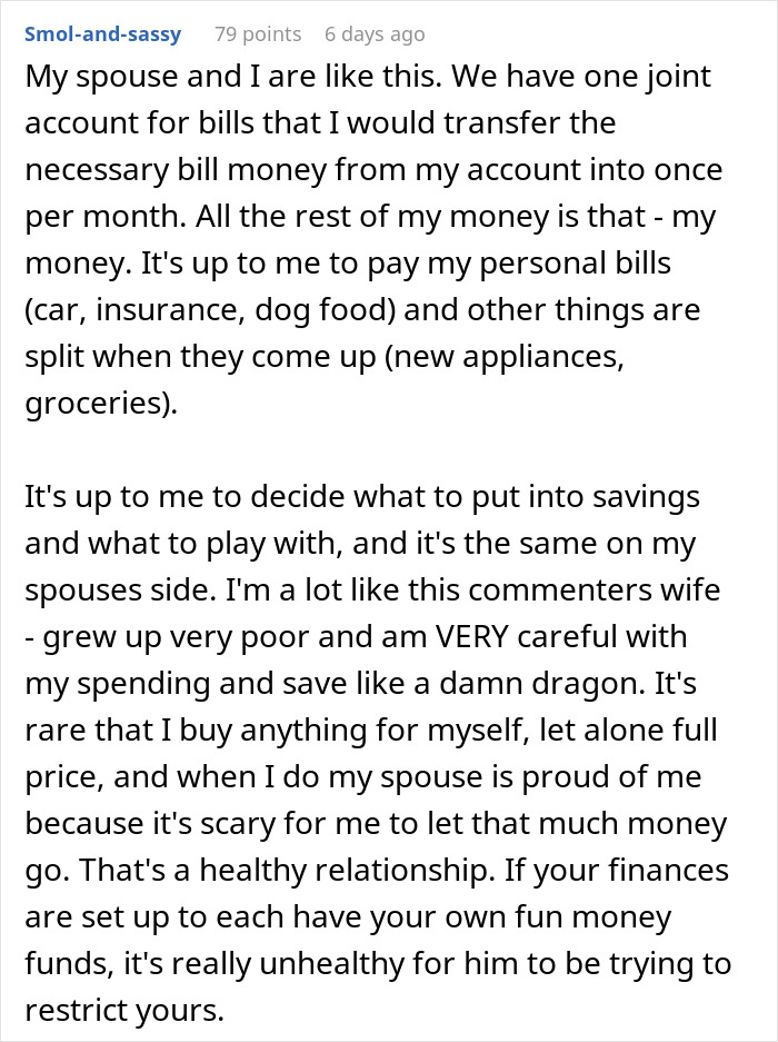 Husband Accuses Wife Of "Financial Infidelity" Because Of How Much She Has Saved, People Call Him Out