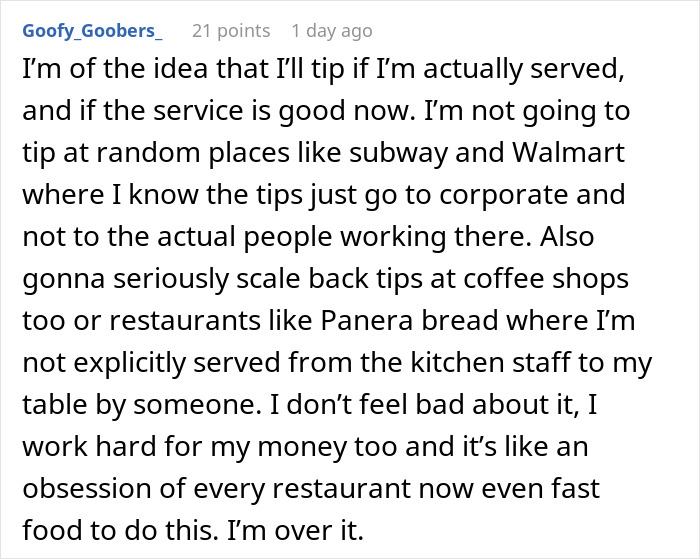 Woman Goes Viral After Revealing Why She Stopped Tipping In The US