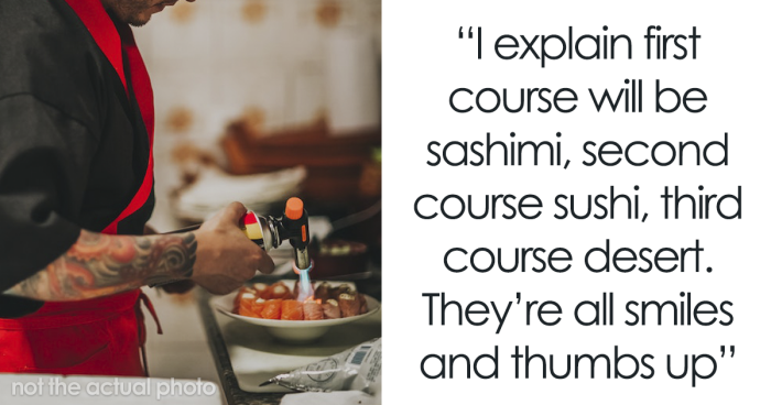 “People Freak Out That The Fish Is Raw”: Server Calls Out People’s Uninformed Sushi Orders