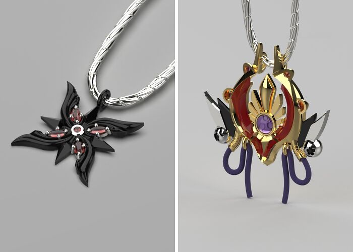 For 3 Weeks I’ve Been Creating Fanart Jewelry Inspired By Different Games – This Week’s Genshin Impact-Inspired Jewelry (21 Pics)