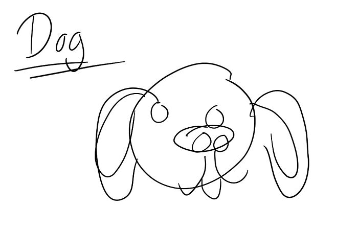 Hey Pandas, Draw An Animal But With Your Eyes Closed And Post The Results (Closed)