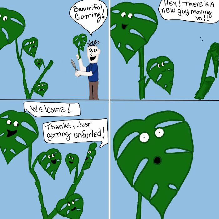 I Make Comics About Life As Plants