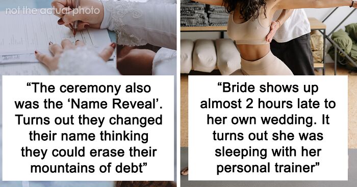 “What’s The Cringiest Thing You’ve Seen A Bride And Groom Do For Their Wedding?” (96 Stories)