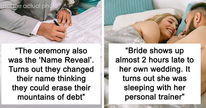 96 Times People Saw Such Tasteless Weddings, They Just Had To Shame Them Online