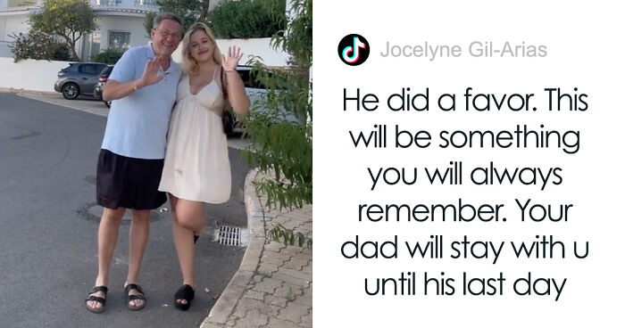 Girl Takes Dad On Holiday After Her Breakup, Has The Best Time