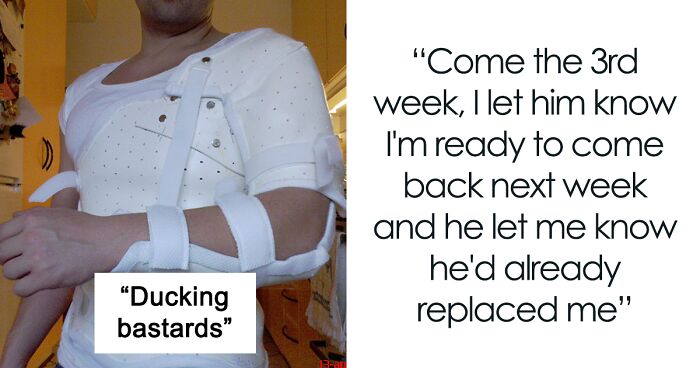 Worker Plans To Return To Work After Injury, Receives A Sudden Notice About Getting Replaced