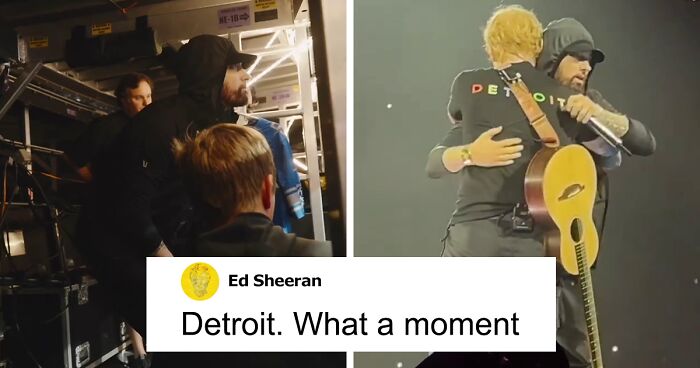 Surprise Duet: Eminem Joins Ed Sheeran To Perform ‘Lose Yourself’ At Detroit Concert