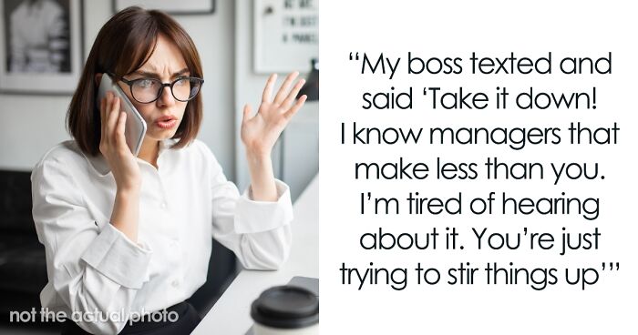 Boss Demands Woman Take Down Post Talking About Her Low Salary, She Refuses And Quits Instead