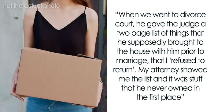 Woman Goes On “Scavenger Hunt” For Ex-Husband’s Supposed Items That She “Refused To Return”