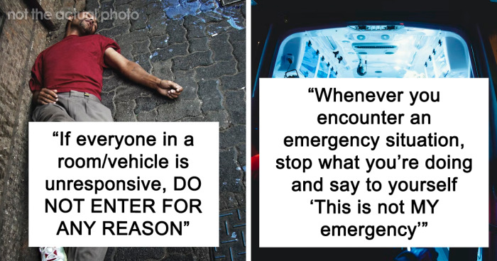 Viral Thread Has First Responders Sharing Important Tips Everyone Needs To Know