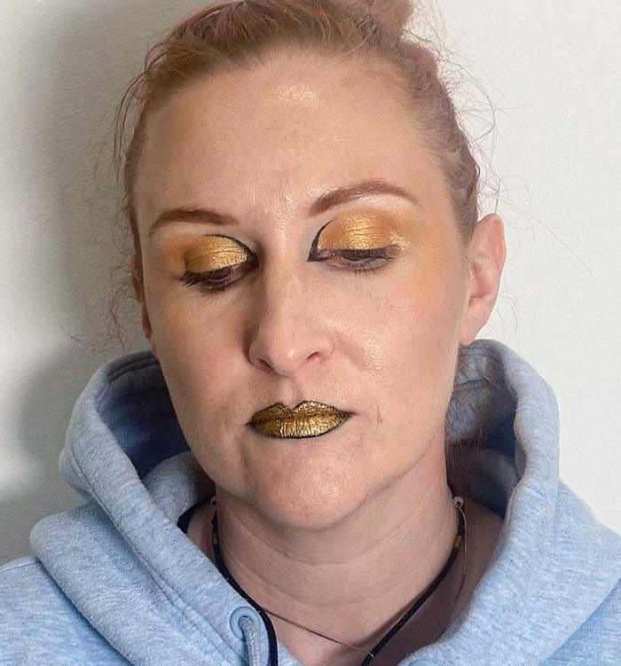 Those Lips. This Makeup Was Done In A Studio